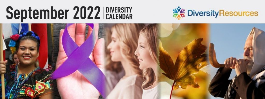 September 2022 Diversity Calendar
