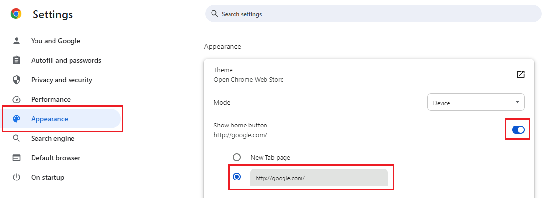 Homepage