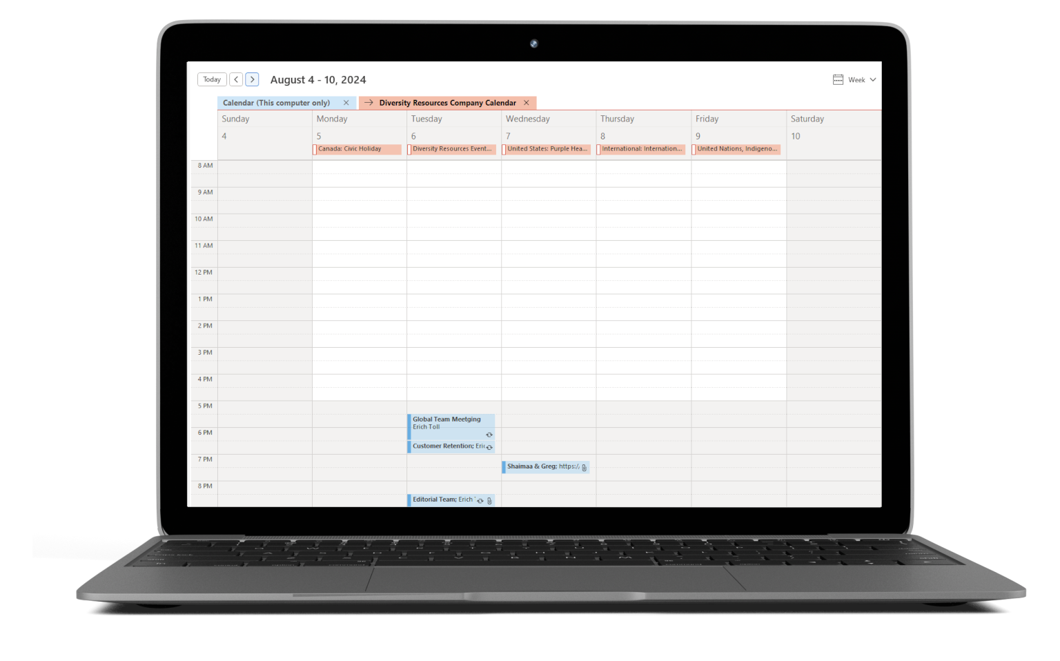 Outlook Diversity Calendar Outlook Diversity Calendar