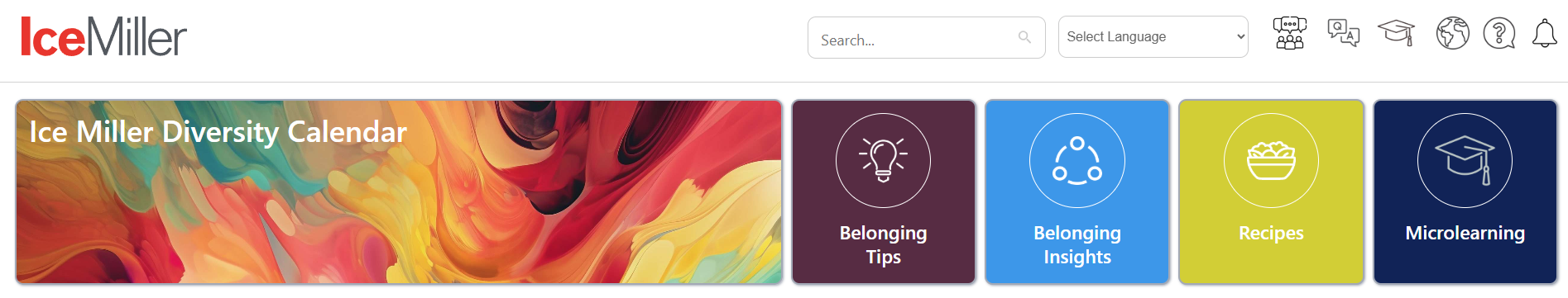 IceMiller Diversity Calendar Customization