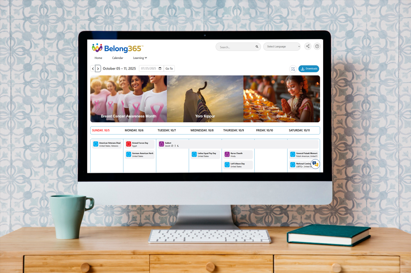 Belonging Calendar